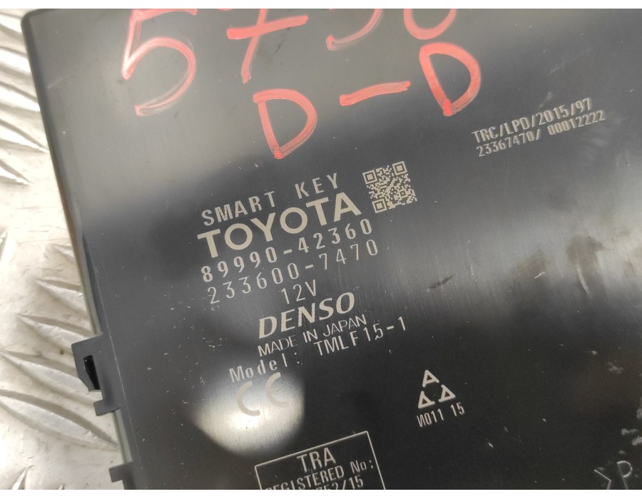 Recambio de modulo electronico para toyota rav4 referencia OEM IAM 8999042360  2336007470