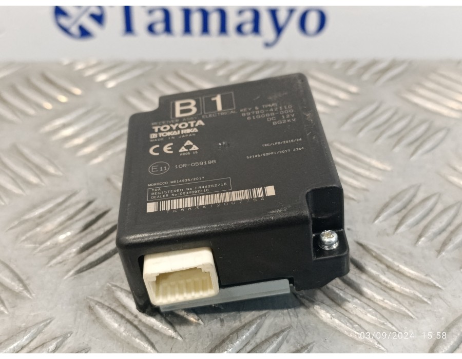 Recambio de modulo electronico para toyota rav4 referencia OEM IAM 897B042110  61G088000