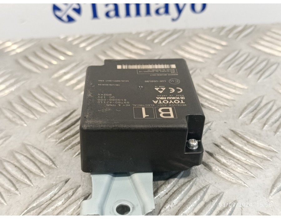 Recambio de modulo electronico para toyota rav4 referencia OEM IAM 897B042110  61G088000