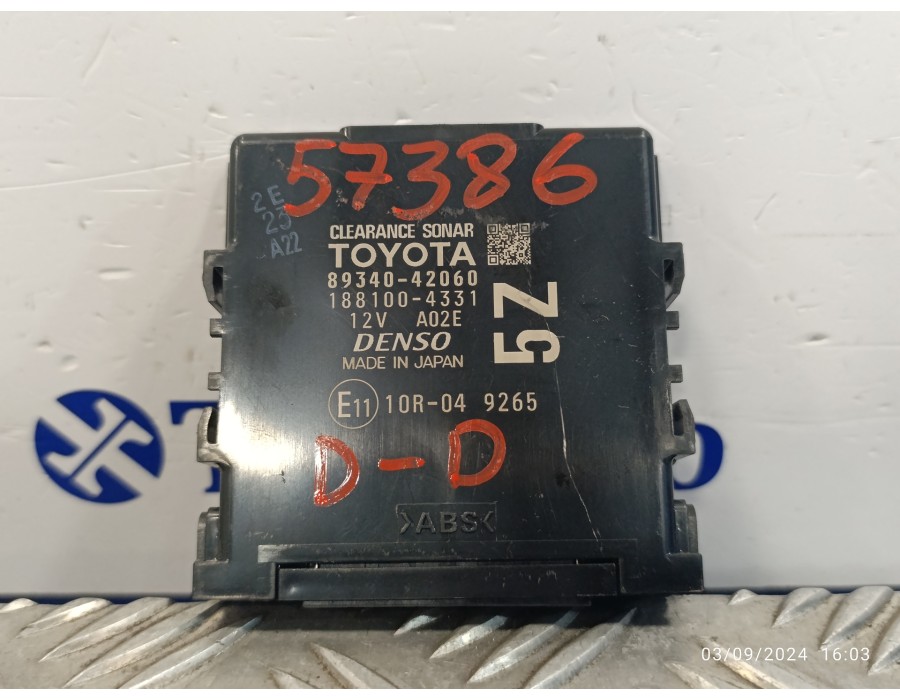 Recambio de modulo electronico para toyota rav4 referencia OEM IAM 8934042060  1881004331