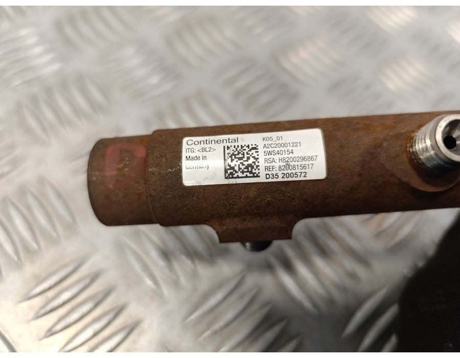 Recambio de rampa inyectora para renault scenic ii 1.5 dci diesel referencia OEM IAM A2C20001221 H8200296867 5WS40154