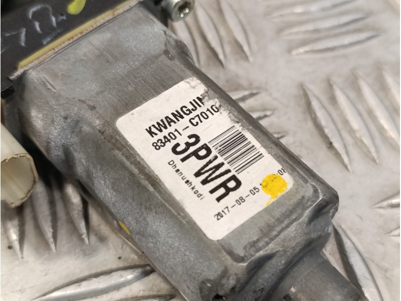 Recambio de elevalunas trasero izquierdo para hyundai i20 1.2 16v cat referencia OEM IAM 83401C7010  82450C7000