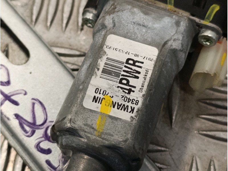 Recambio de elevalunas trasero derecho para hyundai i20 1.2 16v cat referencia OEM IAM 83402C7010  82460C7000