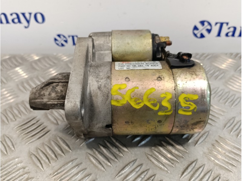 Recambio de motor arranque para kia sephia ll 1.5 cat referencia OEM IAM 0K24118400A  