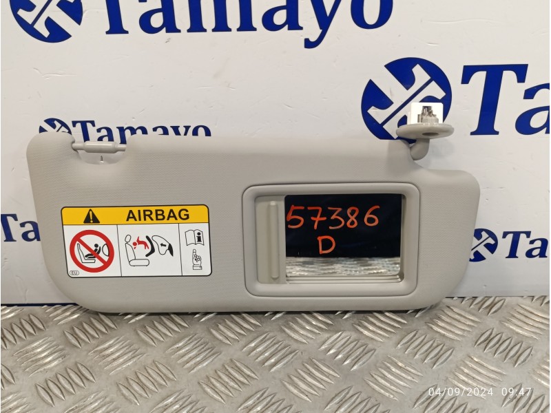 Recambio de parasol derecho para toyota rav4 referencia OEM IAM TW20283000  