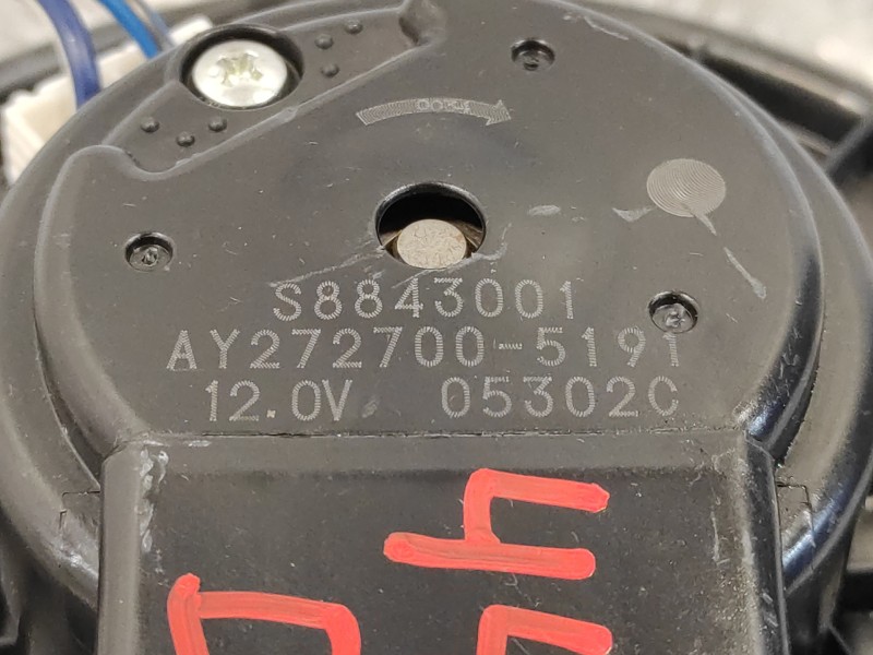 Recambio de motor calefaccion para chrysler grand voyager lx referencia OEM IAM AY272700519  S8843001