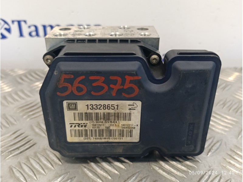 Recambio de abs para opel insignia berlina 2.0 cdti cat referencia OEM IAM 13328651 16312211K 16817011