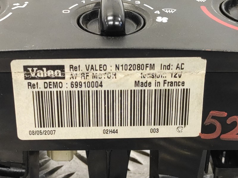 Recambio de mando calefaccion / aire acondicionado para peugeot 207 1.4 hdi referencia OEM IAM 69910004  N102080FM