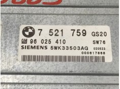 Recambio de centralita cambio automatico para bmw serie 5 touring (e39) referencia OEM IAM 7521759 5WK33503AG 96025410 2