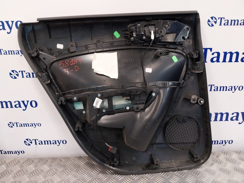 Recambio de guarnecido puerta trasera derecha para audi a1 sportback (8xf) referencia OEM IAM 8X4867318  