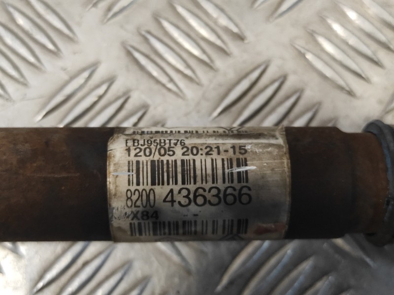 Recambio de transmision delantera derecha para renault scenic ii 1.9 dci diesel referencia OEM IAM 8200436366  