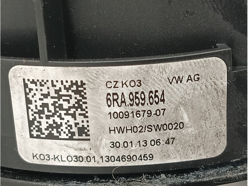 Recambio de anillo airbag para seat toledo (kg3) 1.6 tdi referencia OEM IAM 6RA959654  1009167808