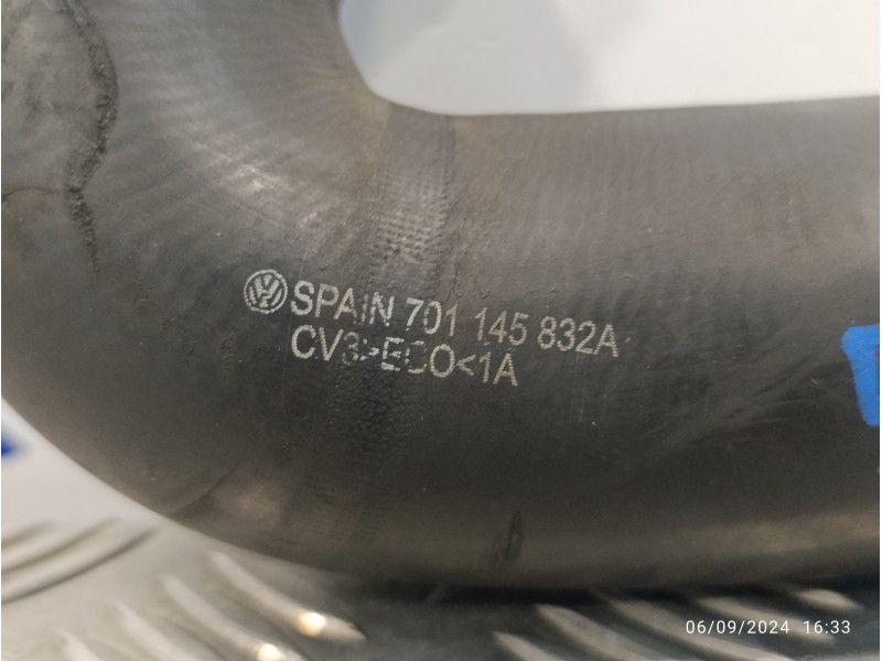 Recambio de tubo para volkswagen t4 transporter/furgoneta (mod. 1991) combi l referencia OEM IAM 701145832A  