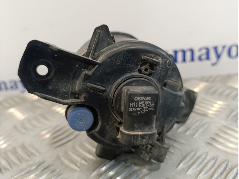 Recambio de faro antiniebla izquierdo para nissan qashqai (j10) 2.0 dci turbodiesel cat referencia OEM IAM 261558990A  89206411