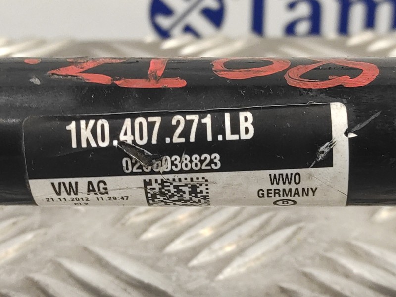 Recambio de transmision delantera izquierda para seat leon (5f1) 1.6 tdi referencia OEM IAM 1K0407271LB  