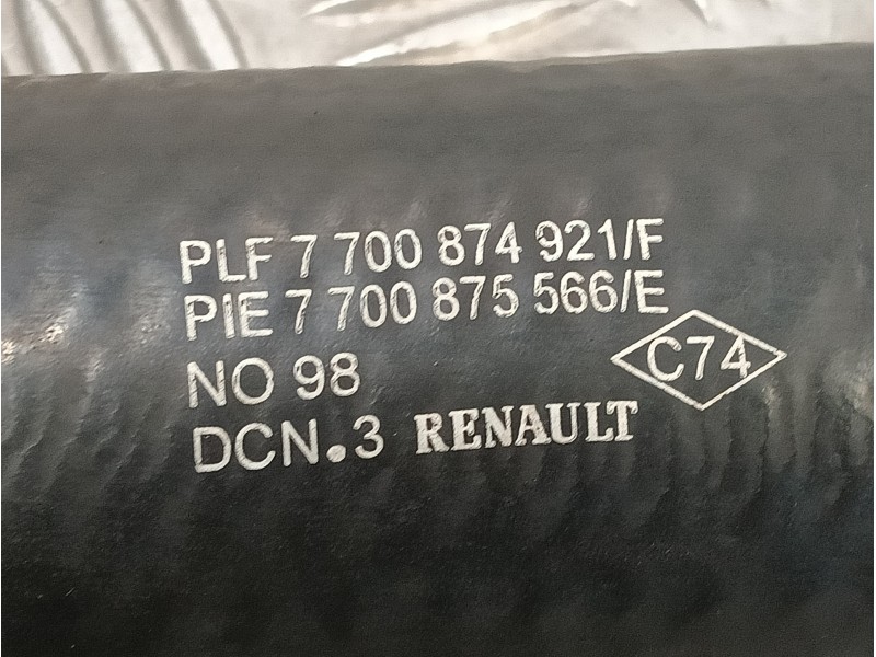 Recambio de tubo para renault megane i scenic (ja0) 1.9 dti diesel cat referencia OEM IAM 7700874921F  7700875566E