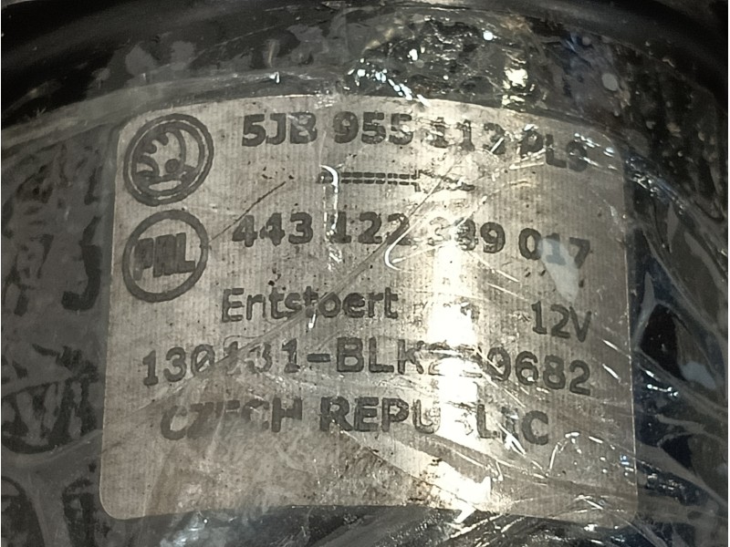 Recambio de motor limpia delantero para seat toledo (kg3) 1.6 tdi referencia OEM IAM 5JB955113  443122389017