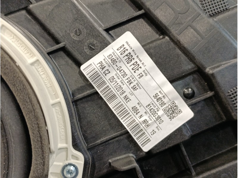 Recambio de elevalunas trasero derecho para hyundai i30 fastback 1.4 tgdi cat referencia OEM IAM 83460G4710 9425100100 83480G473