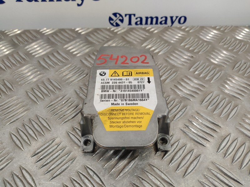 Recambio de centralita airbag para bmw serie 5 berlina (e60) 3.0 24v referencia OEM IAM 65779145400 ACSM220443105 6577914540001