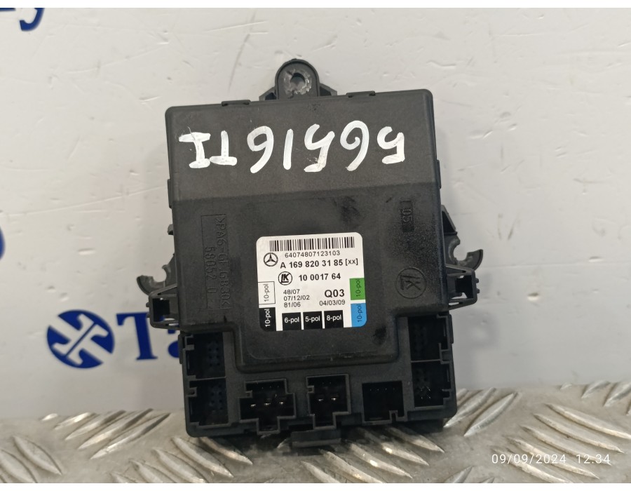 Recambio de modulo electronico para mercedes-benz clase a (w169) 2.0 cdi cat referencia OEM IAM A1698203185  10001764