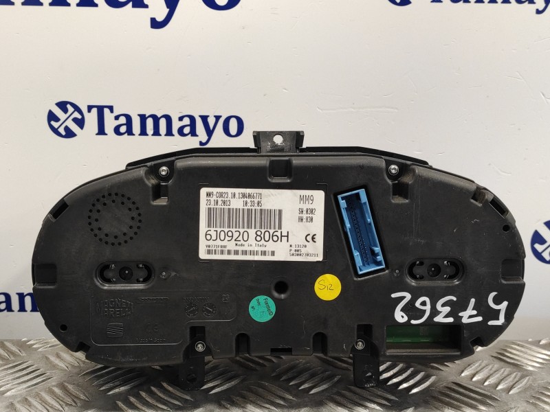 Recambio de cuadro instrumentos para seat ibiza (6j5) 1.6 tdi referencia OEM IAM 6J0920806H  5550027003