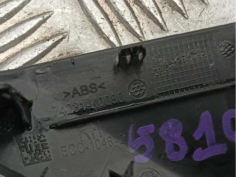 Recambio de mando elevalunas delantero derecho para toyota yaris (xpa1f/mxph11/chxnbw) hybrid 1.5cc referencia OEM IAM 74231K008