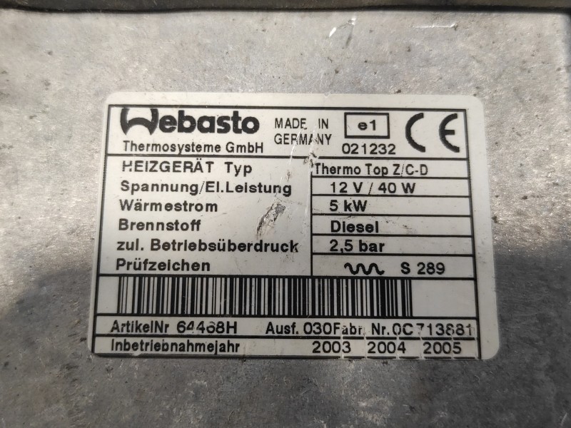 Recambio de calefacción autonoma para bmw x5 (e53) 3.0 24v turbodiesel cat referencia OEM IAM 64128380998  