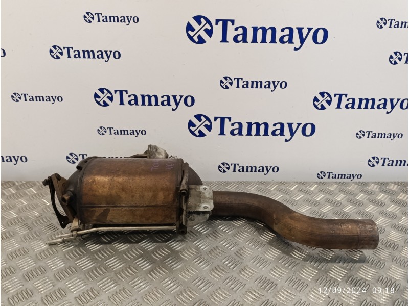 Recambio de catalizador para volkswagen touareg (7la) 3.0 v6 tdi dpf referencia OEM IAM 7L8131709  7L6181CB