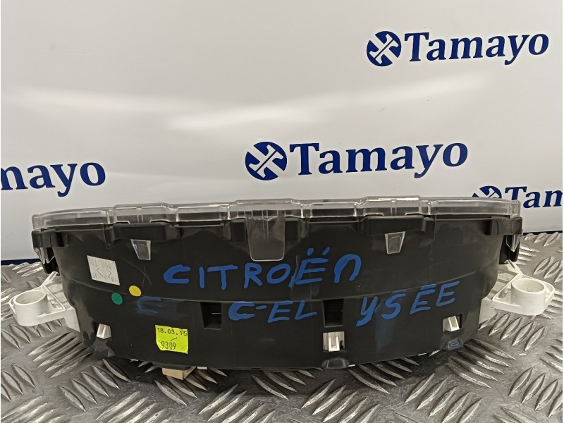Recambio de cuadro instrumentos para citroën c-elysée 1.6 hdi fap referencia OEM IAM 9807746780  