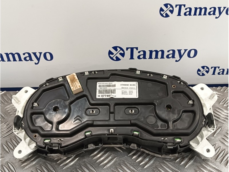Recambio de cuadro instrumentos para citroën c-elysée 1.6 hdi fap referencia OEM IAM 9807746780  
