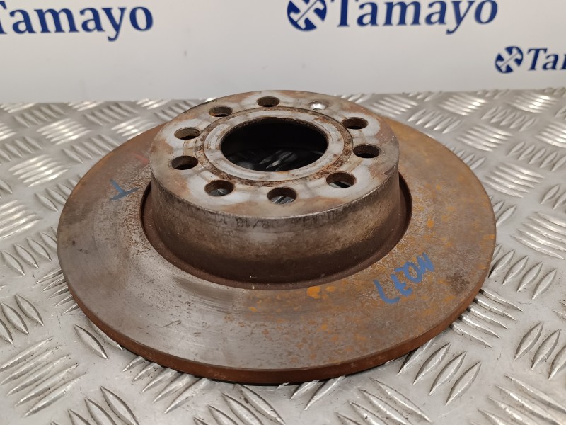 Recambio de disco freno trasero para seat leon (5f1) 1.4 16v tsi referencia OEM IAM 5Q0615601D  