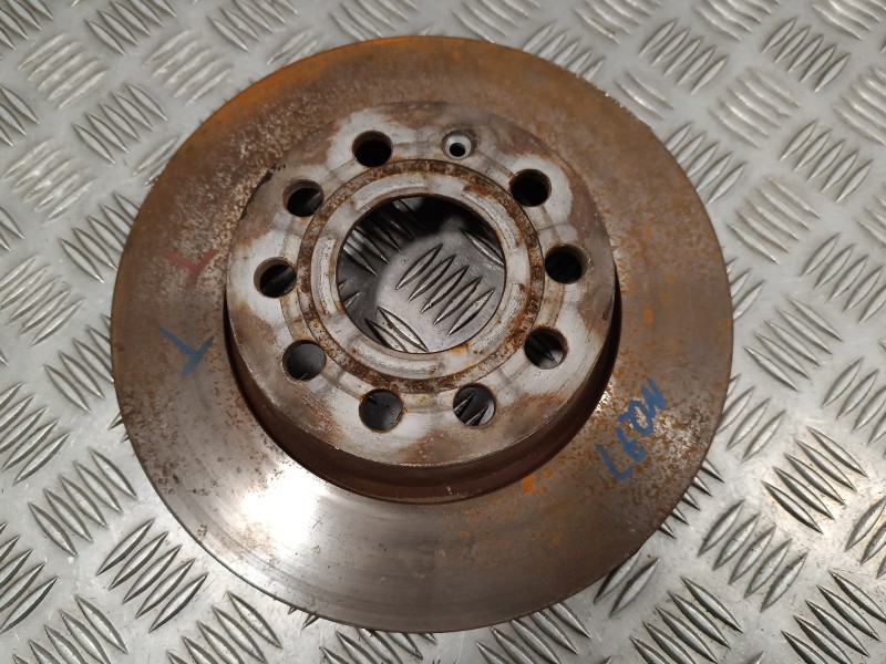Recambio de disco freno trasero para seat leon (5f1) 1.4 16v tsi referencia OEM IAM 5Q0615601D  