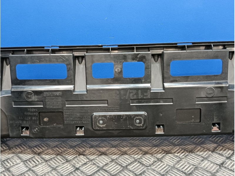 Recambio de refuerzo paragolpes trasero para bmw serie 6 coupe (f13) (....) 3.0 turbodiesel referencia OEM IAM 15857711  5112805