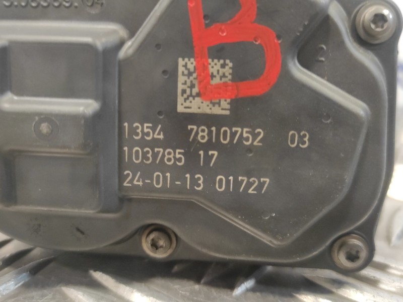 Recambio de caja mariposa para bmw serie 6 coupe (f13) (....) 3.0 turbodiesel referencia OEM IAM 13547810752 10378517 7810752
