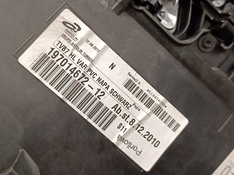 Recambio de guarnecido puerta trasera izquierda para volkswagen passat variant (365) 2.0 tdi dpf referencia OEM IAM 3AF867211  