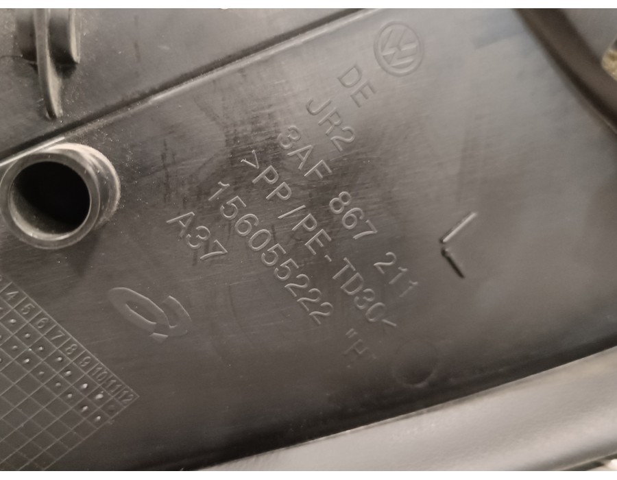 Recambio de guarnecido puerta trasera izquierda para volkswagen passat variant (365) 2.0 tdi dpf referencia OEM IAM 3AF867211  