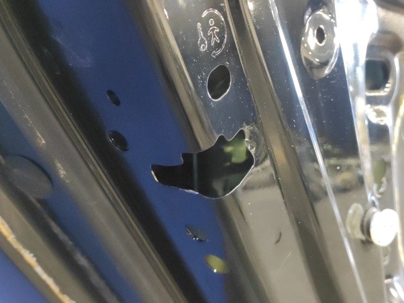 Recambio de puerta trasera izquierda para citroën c-elysée 1.6 hdi fap referencia OEM IAM   