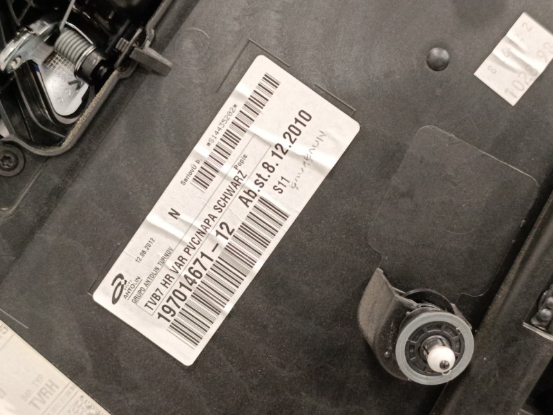 Recambio de guarnecido puerta trasera derecha para volkswagen passat variant (365) 2.0 tdi dpf referencia OEM IAM 3AF867212  