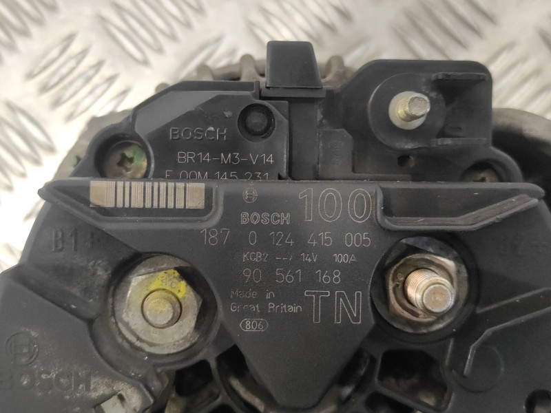 Recambio de alternador para opel vectra b berlina 2.0 dti referencia OEM IAM 0124415005  90561168