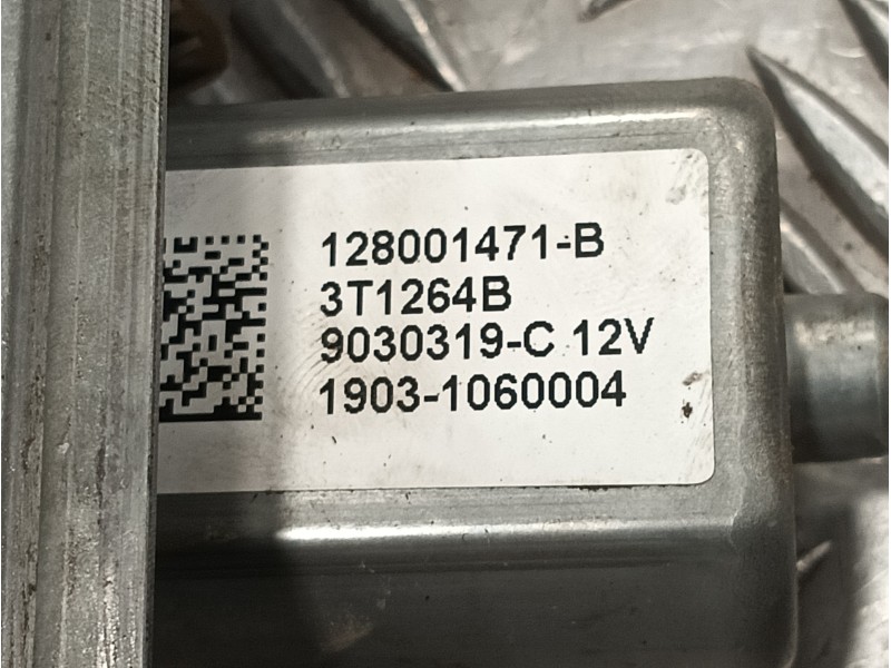 Recambio de elevalunas delantero derecho para dacia lodgy 1.2 16v tce cat referencia OEM IAM 128001471B 19031060004 9030319C