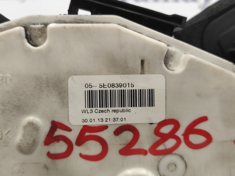 Recambio de cerradura puerta trasera izquierda para seat toledo (kg3) 1.6 tdi referencia OEM IAM 5E0839015  