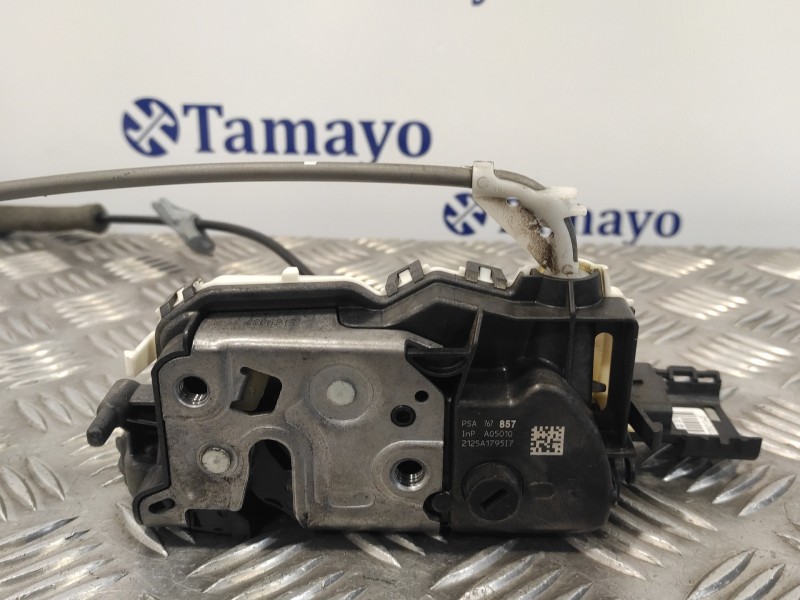 Recambio de cerradura puerta delantera derecha para citroën c-elysée referencia OEM IAM 767857  A05010