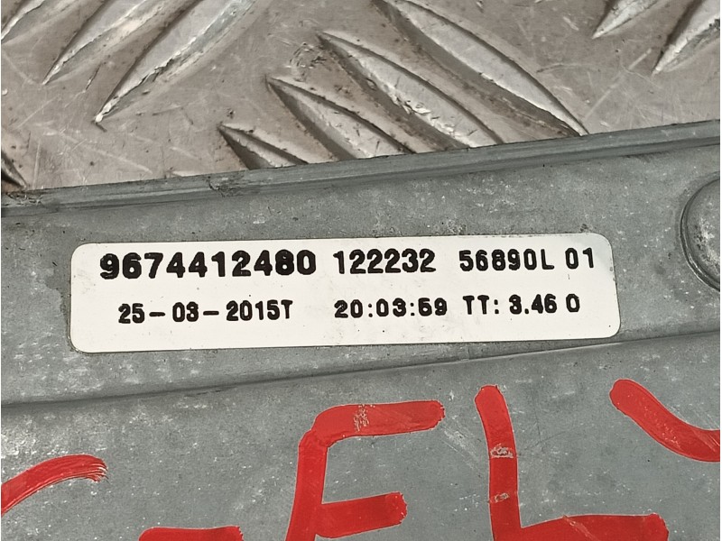 Recambio de elevalunas delantero izquierdo para citroën c-elysée referencia OEM IAM 9674412480  430088K0