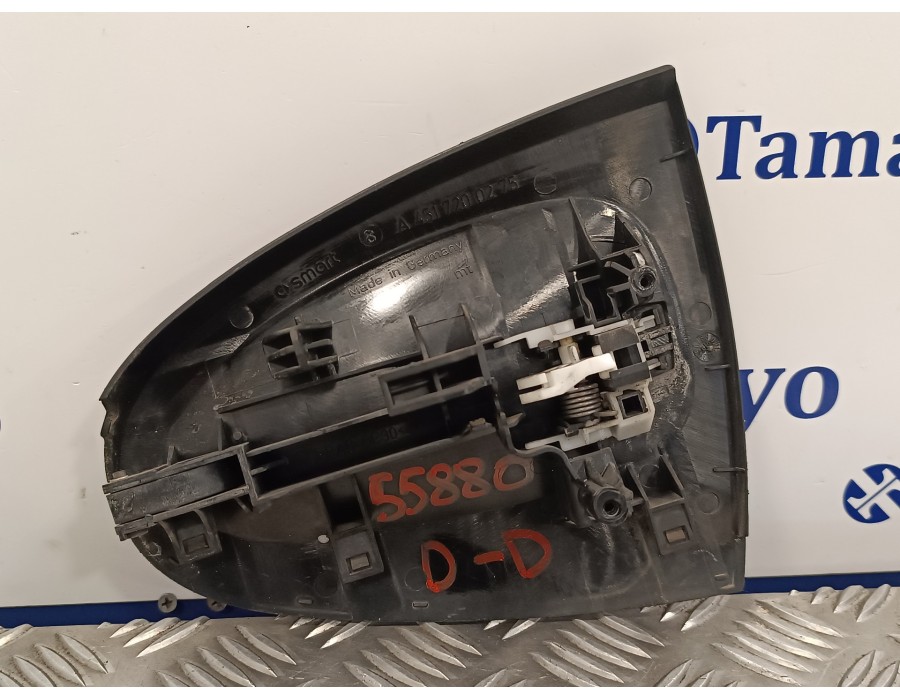 Recambio de maneta exterior delantera derecha para smart fortwo coupe 0.8 cdi referencia OEM IAM A4517200275  