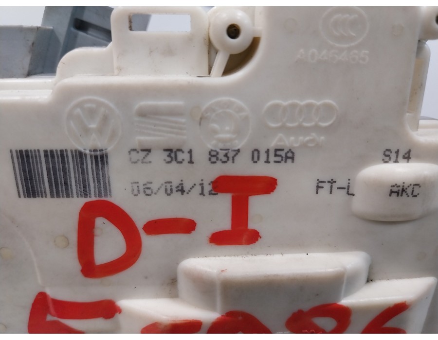 Recambio de cerradura puerta delantera izquierda para volkswagen passat variant (365) 2.0 tdi dpf referencia OEM IAM 3C1837015A 