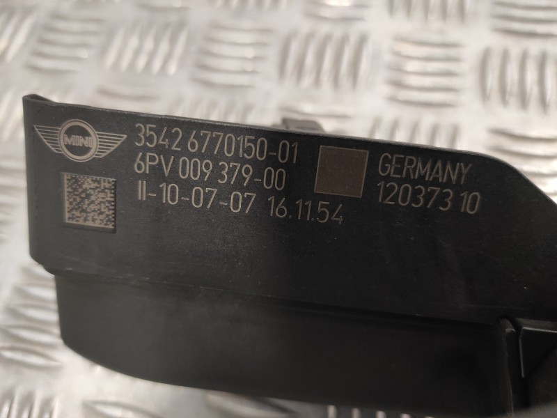 Recambio de pedal acelerador para mini mini (r56) 1.4 16v cat referencia OEM IAM 3542677015001  6PV00937900