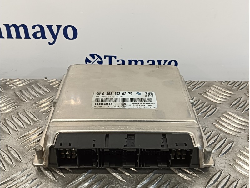 Recambio de centralita motor uce para mercedes-benz clase a (w168) referencia OEM IAM 0281010793 ED0041 A6681530279