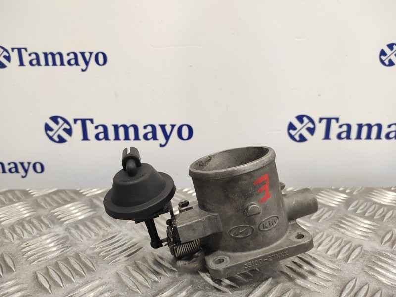 Recambio de caja mariposa para kia carens 2.0 turbodiesel cat referencia OEM IAM 3510027XXX  