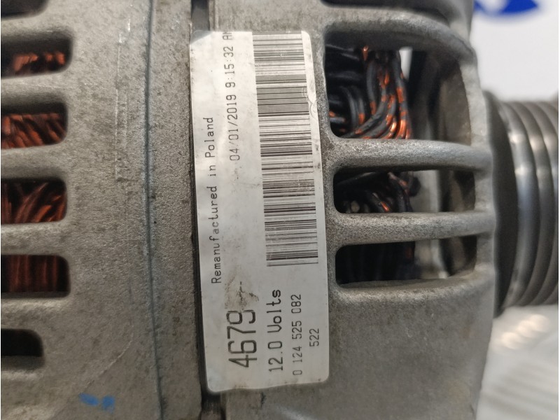 Recambio de alternador para nissan qashqai (j10) referencia OEM IAM 0124525082  