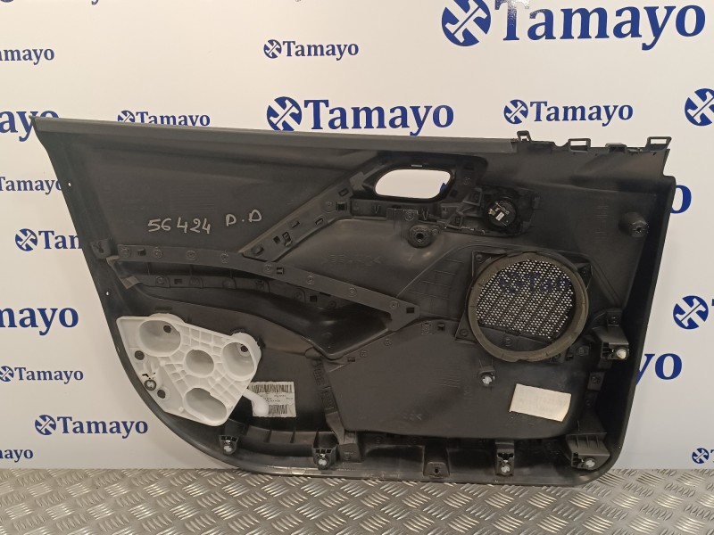 Recambio de guarnecido puerta delantera derecha para peugeot 208 1.2 12v e-vti referencia OEM IAM 96763525ZD  491100112819